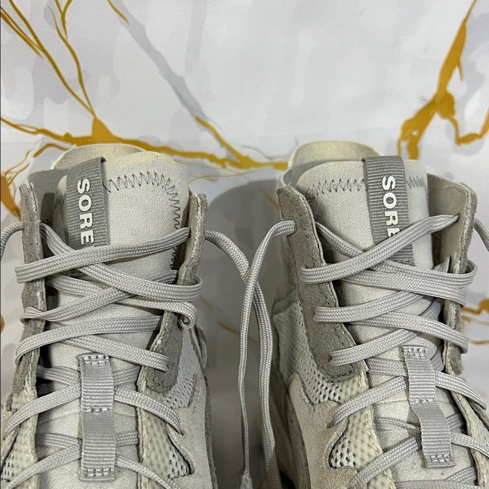 *🍁FALL VIBE🍁
Sorel ONA 503 Knit Mid sneaker in the Moonstone/Dove colorway - Picture 4 of 13